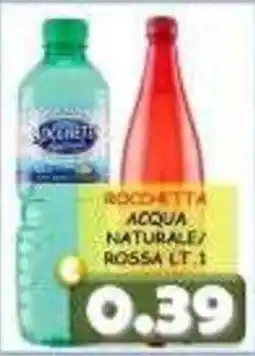 MercADone Rocchetta Acqua Naturale Rossa offerta