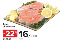 Carrefour TRANCI DI SALMONE offerta