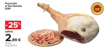 Carrefour Prosciutto di San Daniele DOP offerta