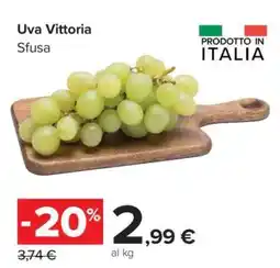 Carrefour Uva Vittoria offerta