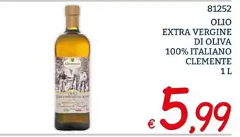 OLIO EXTRA VERGINE DI OLIVA 100% ITALIANO CLEMENTE
