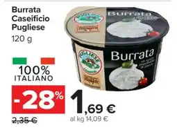 Carrefour Burrata Caseificio Pugliese offerta
