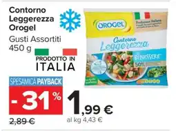 Carrefour CONTORNO LEGGEREZZA OROGEL offerta