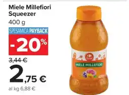 Carrefour MIELE MILLEFIORI SQUEEZER offerta