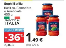 Carrefour Sughi Barilla offerta