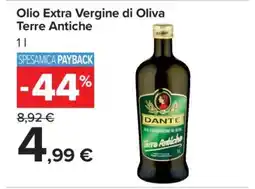 Carrefour Olio Extra Vergine di Oliva Terre Antiche offerta