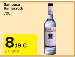 Carrefour Sambuca Ramazzotti offerta