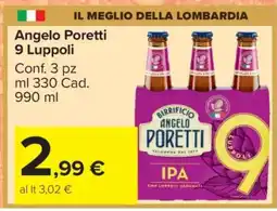 Carrefour Angelo Poretti 9 Luppoli offerta