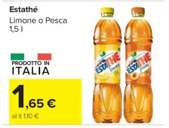 Carrefour ESTATHÈ LIMONE O PESCA offerta