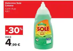 Carrefour Detersivo Sole Limone offerta