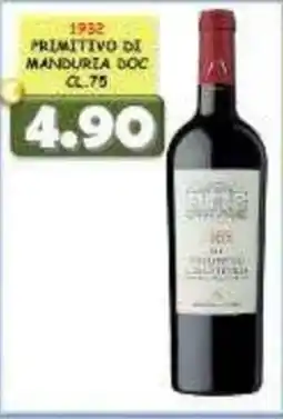 MercADone Primitivo di Manduria DOC offerta