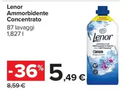 Carrefour Lenor Ammorbidente Concentrato offerta