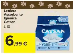Carrefour Lettiera Assorbente Igienica Catsan offerta