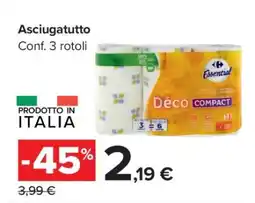 Carrefour Asciugatutto offerta