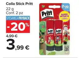 Carrefour COLLA STICK PRITT offerta