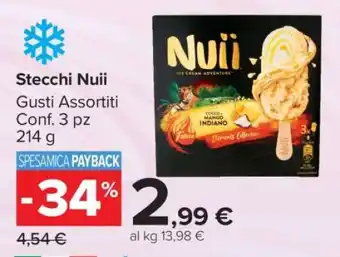 Carrefour Stecchi Nuii offerta
