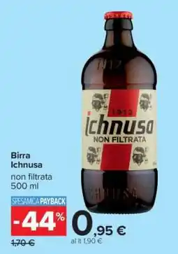 Carrefour BIRRA ICHNUSA offerta