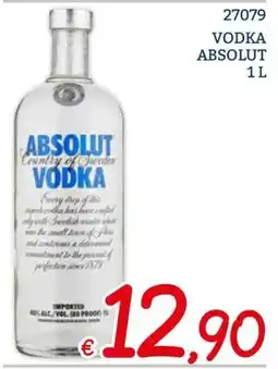 Zona VODKA ABSOLUT offerta