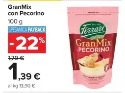 Carrefour GranMix con Pecorino offerta