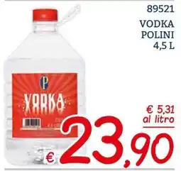 Zona Vodka Polini offerta
