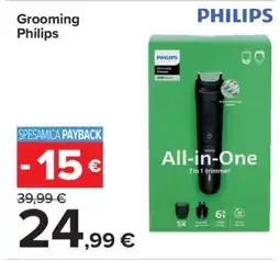 Carrefour Grooming Philips offerta