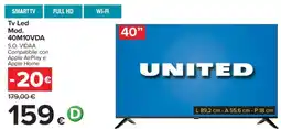 Carrefour Tv Led Mod. 40M10VDA offerta