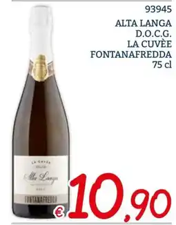 Zona Alta Langa La Cuvée Fontanafredda offerta