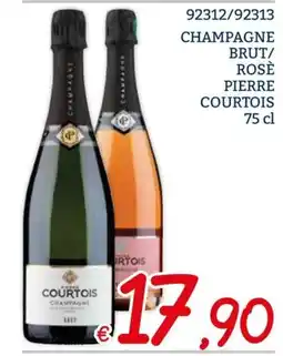 Zona Champagne Brut/Rosè Pierre Courtois offerta