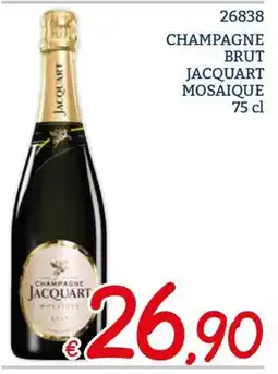 Zona Champagne Brut Jacquart Mosaïque offerta