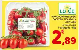 Conad POMODORO OBLUNGO COCKTAIL PICCADILLY AOP LUCE offerta