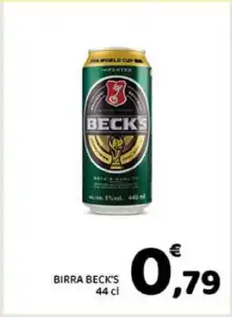 Conad Birra Beck's offerta