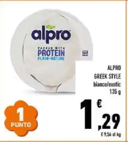 Conad ALPRO GREEK STYLE bianco/exotic offerta