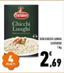 Conad RISO CHICCHI LUNGHI CURTIRISO offerta