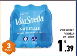 Conad ACQUA NATURALE VITASNELLA offerta