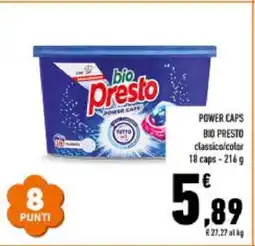 Conad POWER CAPS BIO PRESTO offerta