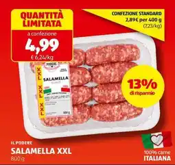 ALDI SALAMELLA XXL offerta