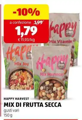 ALDI HAPPY HARVEST offerta