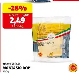 ALDI MONTASIO DOP offerta