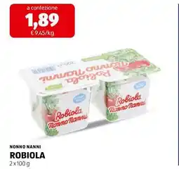 ALDI ROBIOLA offerta