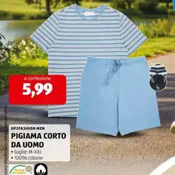 ALDI PIGIAMA CORTO DA UOMO offerta