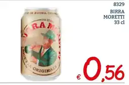 Zona Birra Moretti offerta