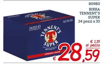 Birra Tennent's Super