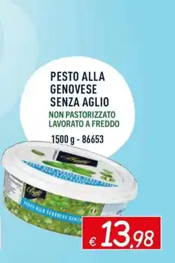 Zona Pesto alla genovese senza aglio offerta