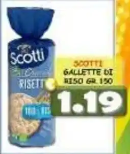 MercADone Scotti Gallette di Riso offerta
