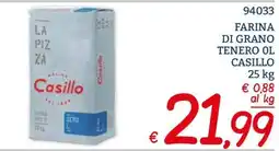 Zona FARINA DI GRANO TENERO OL CASILLO offerta