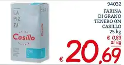 Zona FARINA DI GRANO TENERO OM CASILLO offerta
