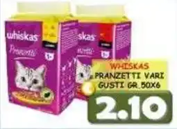 MercADone Whiskas Pranzetti Vari offerta