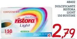 Zona Dolcificante Ristora Light offerta