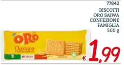 Zona Biscotti Oro Saiwa Classico offerta