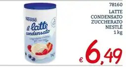 Zona Latte condensato zuccherato Nestlè offerta